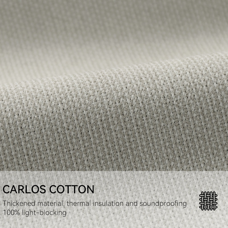 100% Blackout Luxury Cotton Curtains