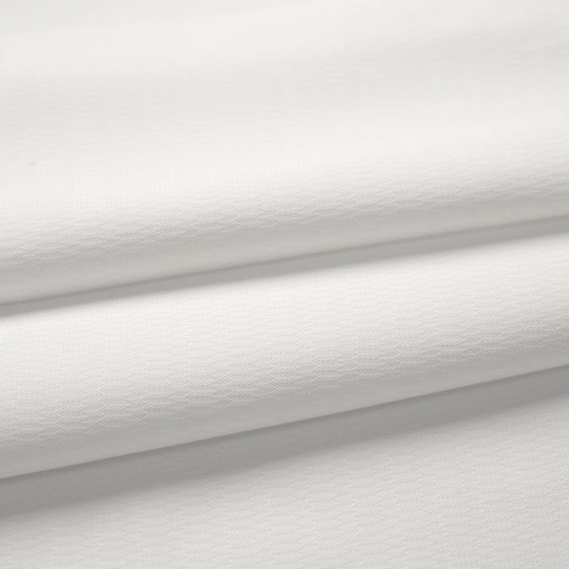 White sheer curtains perfectly balance light transmission and privacy protection