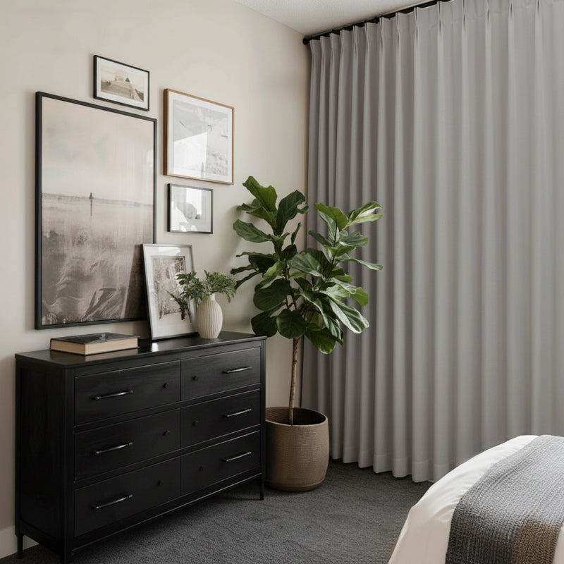 100% Blackout Luxury Cotton Curtains